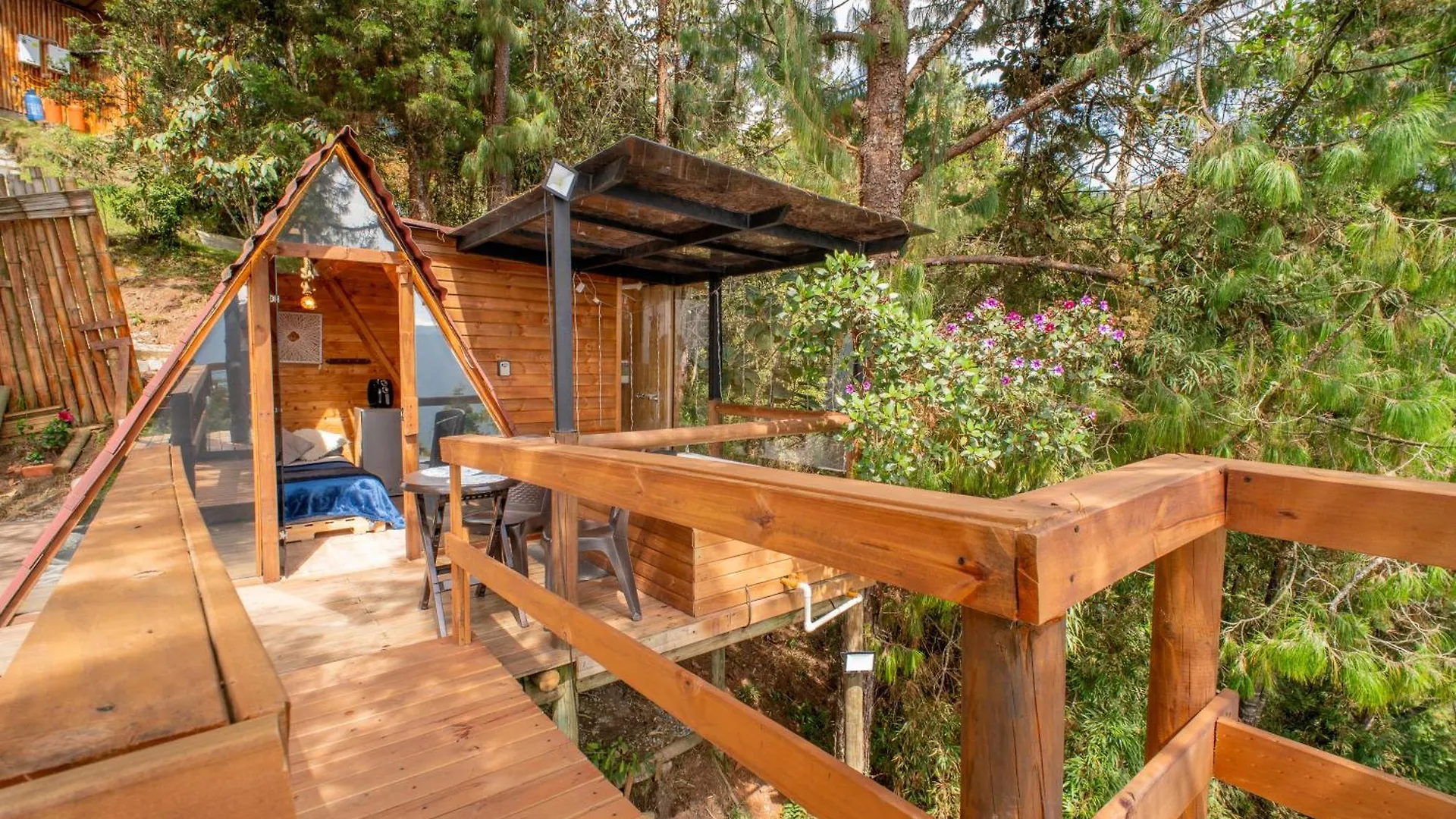 Glamping, Jacuzzi, Malla Catamaran Y Desayuno En Santa Elena Medellin Colombia