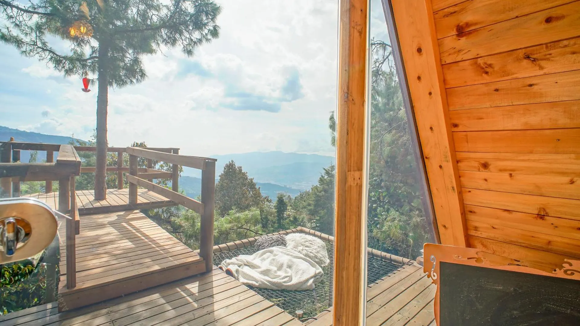Luxury tent Glamping, Jacuzzi, Malla Catamaran Y Desayuno En Santa Elena Medellin